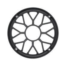2 Cubiertas de Aluminio de 6,5 Pulgadas para Bocina de Subwoofer, Carcasa de Altavoz para Coche o Lancha Motora, Rejilla de Audio, Cubierta Protectora