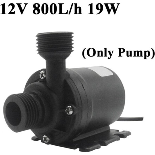 Mini bomba de água solar com motor, 800L/H 50 W. 2