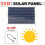 Mini bomba de água solar com motor, 800L/H 50 W. 4