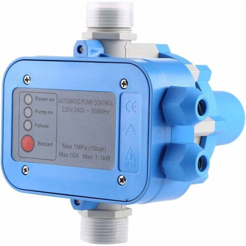 Pressostat 220 V 10 bars à commande électronique automatique pour eau 1