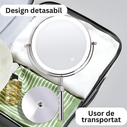 Miroir de maquillage avec éclairage LED 2