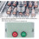 Magnetischer Elektromotorstarter, 3-phasig, 5,5 PS, 380 V, einphasig 5