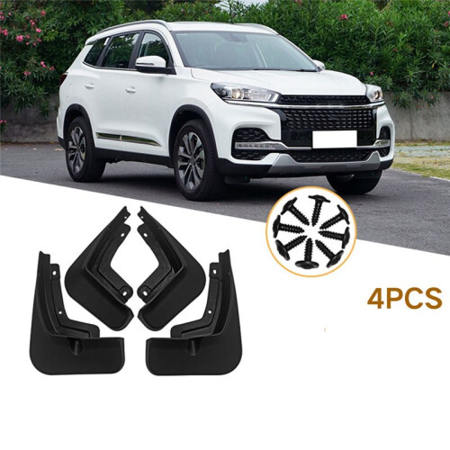 4PCS Car Mudguard Mud Flaps  Mud Guard  for  Tiggo 8 Car Accessories 1