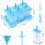 KAPAK-9 DIY-Eisform-Set mit integrierten 5