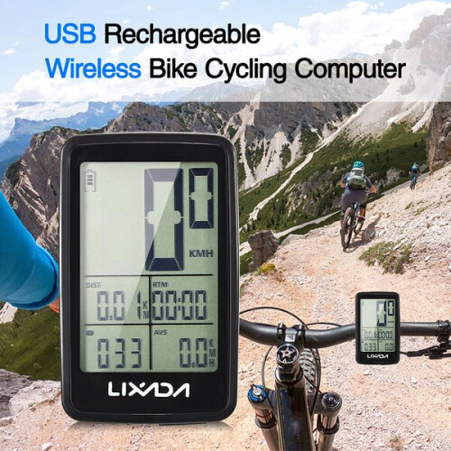 Draadloze fietscomputer, waterdichte fietskilometerteller Da 1