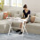 Homcom (White) HOMCOM 81.5 cm Folding Computer Desk for Small Spaces Bedroom 9