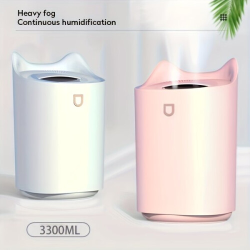 Humidificateur LED à double buse de grande capacité 2