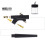 Portable Cordless Airbrush Kit for Artists, Cake Decorating, 6