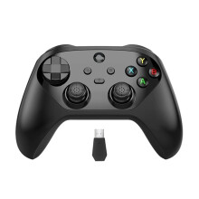Controle de Jogo Sem Fio para /PC/IOS/para Android com Vibração Dupla Por Efeito Hall e Função Turbo Programável Nas Costas A
