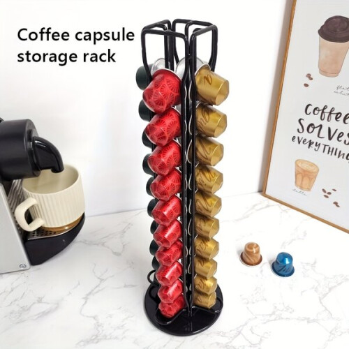 High-end 40-capsule coffee turntable. 2