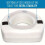 Cuscinetto per sollevatore WC, 12 cm, antiscivolo, resistente. 2