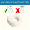 Cuscinetto per sollevatore WC, 12 cm, antiscivolo, resistente. 5