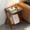 Table multifonctionnelle moderne avec plateau en verre. 3