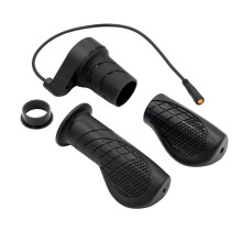 Half Throttle for Electric Bicycle Left Right Rotary Handle 3 Pin Female Connector Electric Scooter Accelerator
