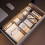 7-teiliges Schubladenorganizer-Set aus Acryl 4