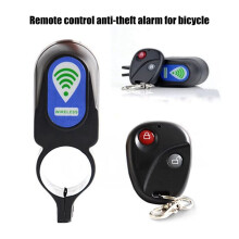 Bicycle Anti-Theft Alarm Lock with Wireless Remote Control MTB Bike Anti-Theft Vibration Alarm Bike Alarm Lock