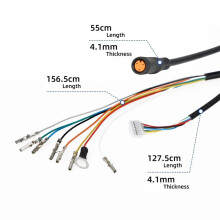 2.1 to 2.5 Adapter Cable for C1 Pro Male to Female Power Adapter Cable E-Scooter Charging Adapter Cable