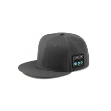 (Blue) (GRAY) Hat with Bluetooth Speaker Wireless Smart Loudspeaker Cap Adjustable Speakers Hat For Outdoor Sport