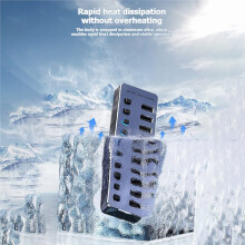 USB 3.0 Hub 7 Splitter OFF/ Power Adapter USB Extender for Labtop Mobile Phone Tablets