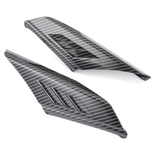 For ZX-4R ZX-4RR 2023-2025 Motorcycle Rear Spoiler Aerodynamic Winglet Fairing Kit Accessories
