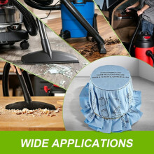 90107 Dry Disc Vacuum Filters for Most 5 Gallon and Larger Branded Wet/Dry Vacuum Cleaners