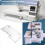 Sewing Machine Needle Plate for Janome and  Serger Models 788601007 4