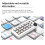 N1 Teclado Macro Programable, Panel de Consola Multifuncional, Asistente,  Teclado con Botones Personalizados para PC Portátil A 5