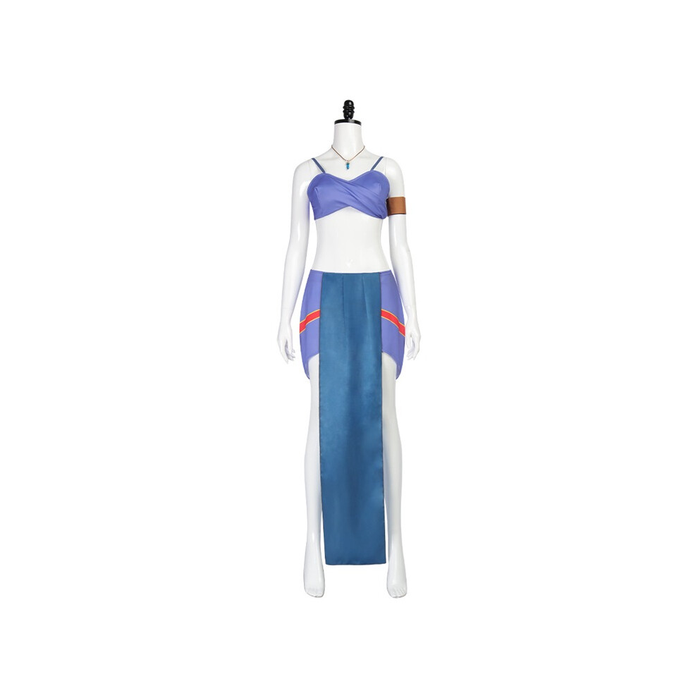 (XS) Kida Inspired Cosplay Costume Women Atlantis The Lost Empire Princess Outfit Full Set Wear