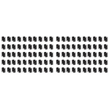 100pcs Clips for Wire Shelving Wire Shelving Lock Clips Shelving Sleeves Shelving Sleeves Replacement Shelf Lock Clips