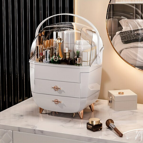Boîte de rangement multifonctionnelle pour cosmétiques. 1