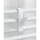 Radiatorhaak Witte plastic handdoekhouder 5