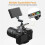 Supporto A Doppio Shoe Freddo per Vlogging, Supporto per Microfono In Metallo con Fori per Viti da 1/4" per DSLR, Microfono 5