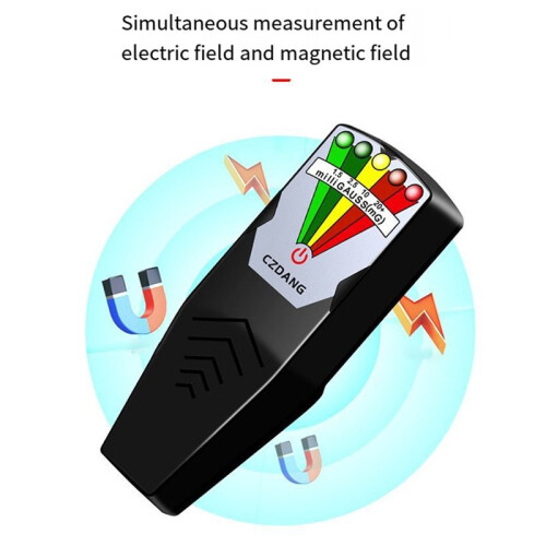 High-Frequency Portable Ionizing Radioactivity Detector, Radio Frequency Electromagnetic Radiation Detector 2