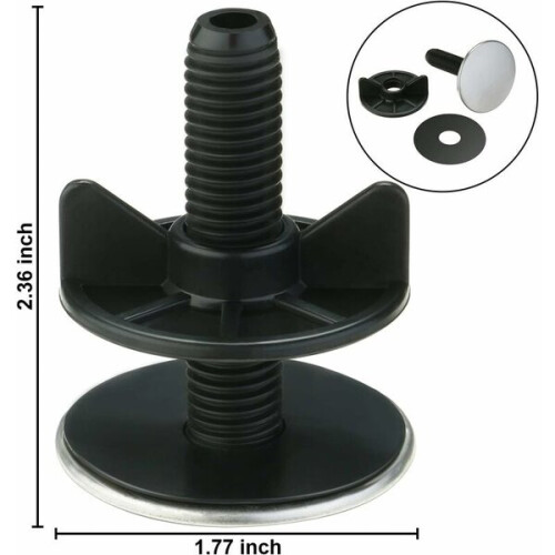 Lot de 4 couvercles de bonde pour robinet d'évier de cuisine 1