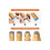 Conjunto de 32 protetores de silicone para pés de cadeira, tamanho: pequeno (serve para pés de 23 a 32 polegadas). 4