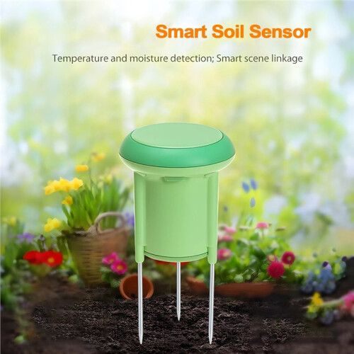 Tuya  ZigBee Soil Sensor Temperature & Humidity Meter Soil Moisture Detection Tester Garden Automation 2