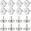 30 piedini regolabili per mobili M6x15mm 5