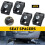 4pezzi Riser per  Spacers Jackers Lift Spacers Kit per  4Runner Tacoma 2005-2022 3