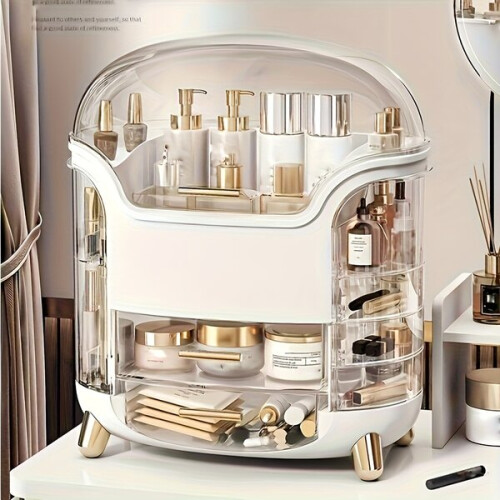 Porte-cosmétiques grande capacité avec tiroirs 2