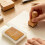 5X Rubber Stamp Ink Pad Stamp Inkpad Ink Pad - Gold 10