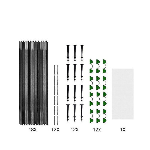 Gartenbögen für Netze, Pflanzenschutzbögen, Satinbögen für Gemüse 1