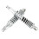 Pair of Rear Shocks for Motorcycle 280mm 10