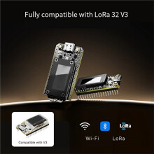 Heltec V4 für Meshtastic LoRa Dev-Board Kit ESP32-S3 SX1262 0,96 Zoll OLED Solarbetrieben Unterstützt WiFi BLE Niedriger Stromverbrauch 28 DBm