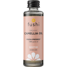 Fushi Organic Camellia Oil 100 ml | Fresh-Pressed 100% Pure Oil to Soothe & Hydrate Sensitive Skin