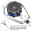 2X Retractable Spring Balancer Tool Holder Hanging Equipment 6.6-11lbs (3-5kg) Red with Fitting Accessory 5