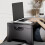 Klappbarer Laptoptisch mit Staufächern. 4