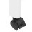 White 3-layer freestanding bathroom tower shelf, d 2