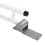 Foldable toilet grab bar, reversible handle support bar 1