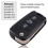 3X 3 Buttons Flip Folding Remote Key Shell Case for  I20 I30 I35 IX20 IX35 3