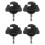 4Pcs Wheel Replacement Accessories for Chuwi  A4 A4S A40 Robot Vacuum Cleaner 1